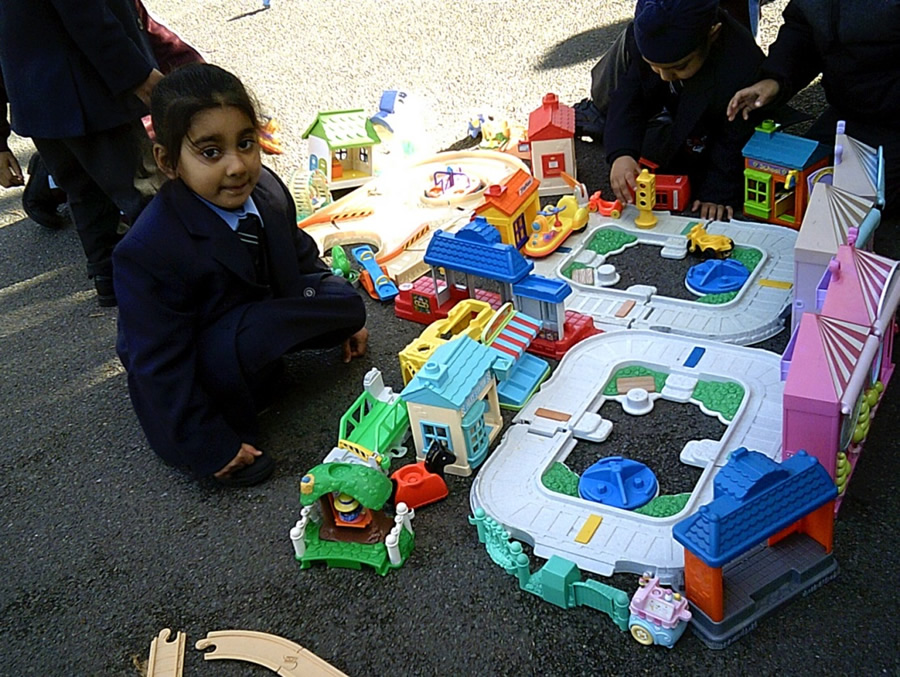 Reception paint and making things